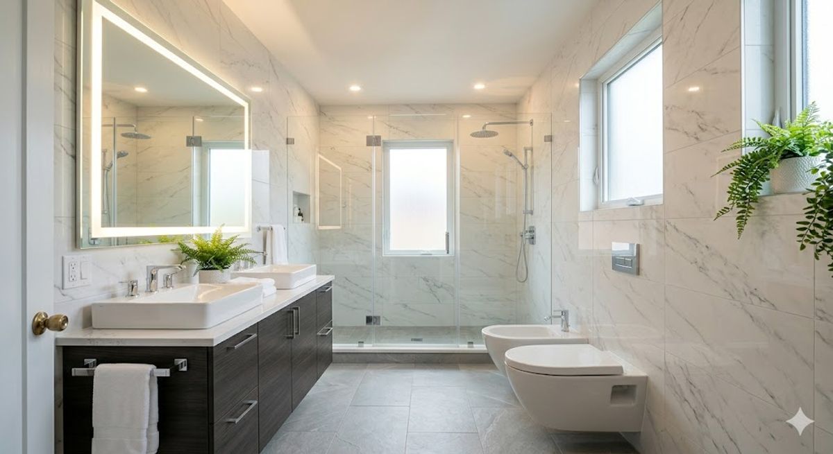 Salle de bain rénovée Carpentras